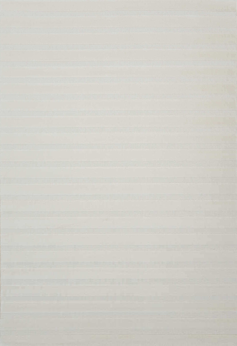 Белый шерстяной ковер metro 80114-100