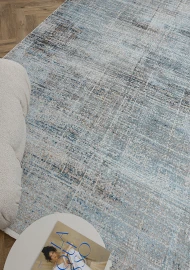 Синтетические ковры Missha ft49b blue-grey