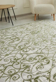 Акриловый ковер Nuans W6050 grey-green