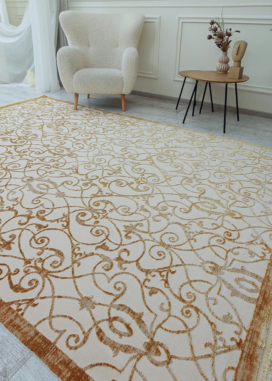 Акриловий килим Nuans W6050 cream-beige
