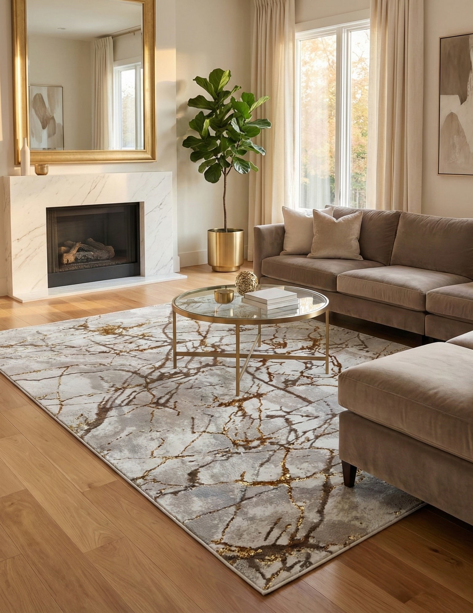 Килим Palermo MZ34B cream