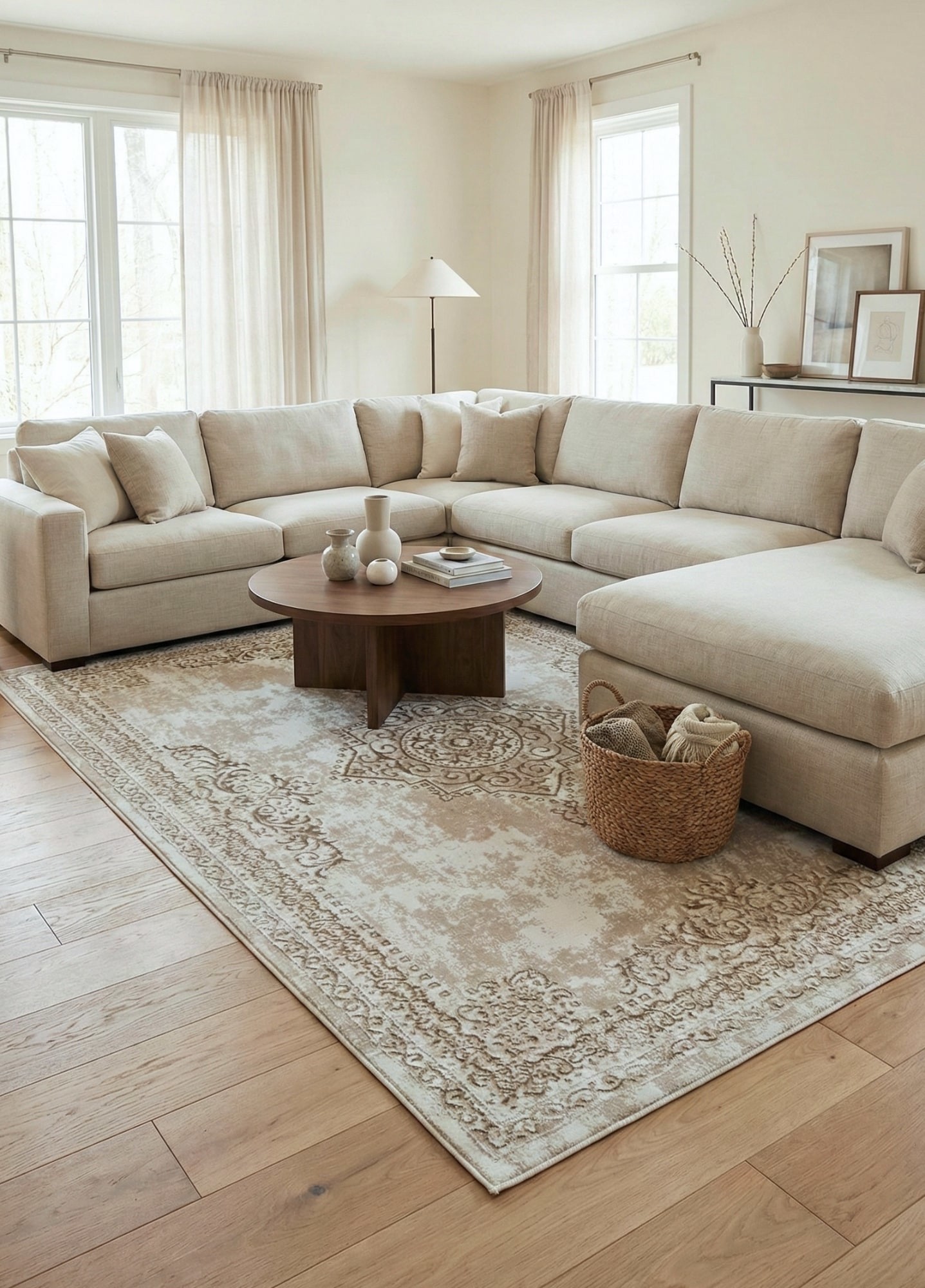 Ковер Palermo NA51C cream