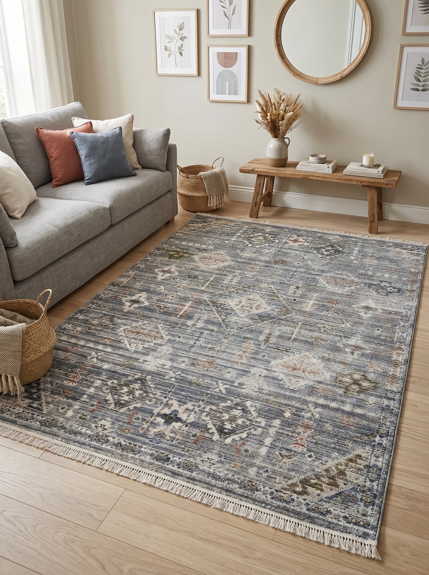 Килим Rivoli ku63c gray