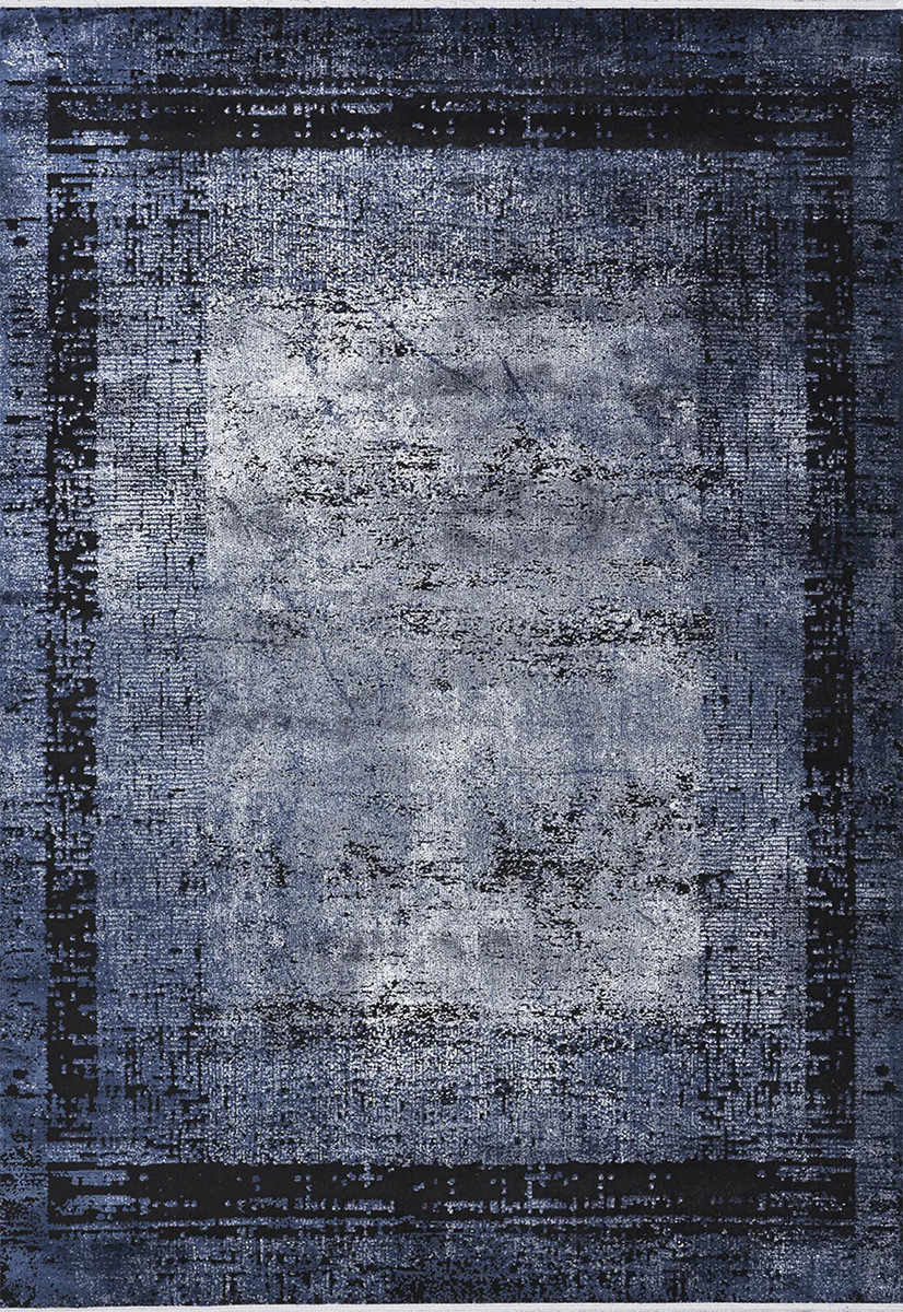 Акриловий килим Babil BX13A blue-black