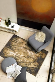 Акриловий килим Magnifique MQ54E brown-grey