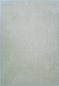 Білий килим з високим ворсом silk shaggy 6365g white