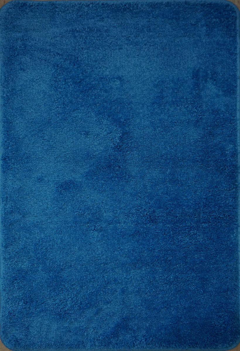 Коврик в ванную Solid blue 011