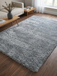Килим з високим ворсом Style Lalee - 700 silver-white