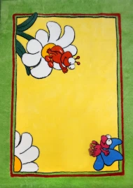 Дитячі килими Curved Bee 001