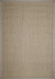 Безворсові килими Sisal cotton antislip beige