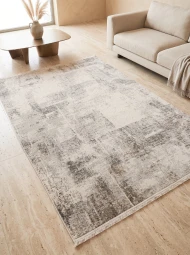 Синтетические ковры Vermont je59a l.grey-d.grey
