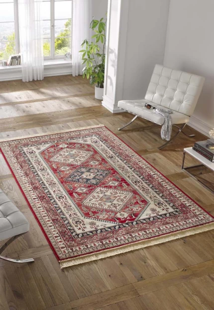 Килим з віскози Spirit 22866 red
