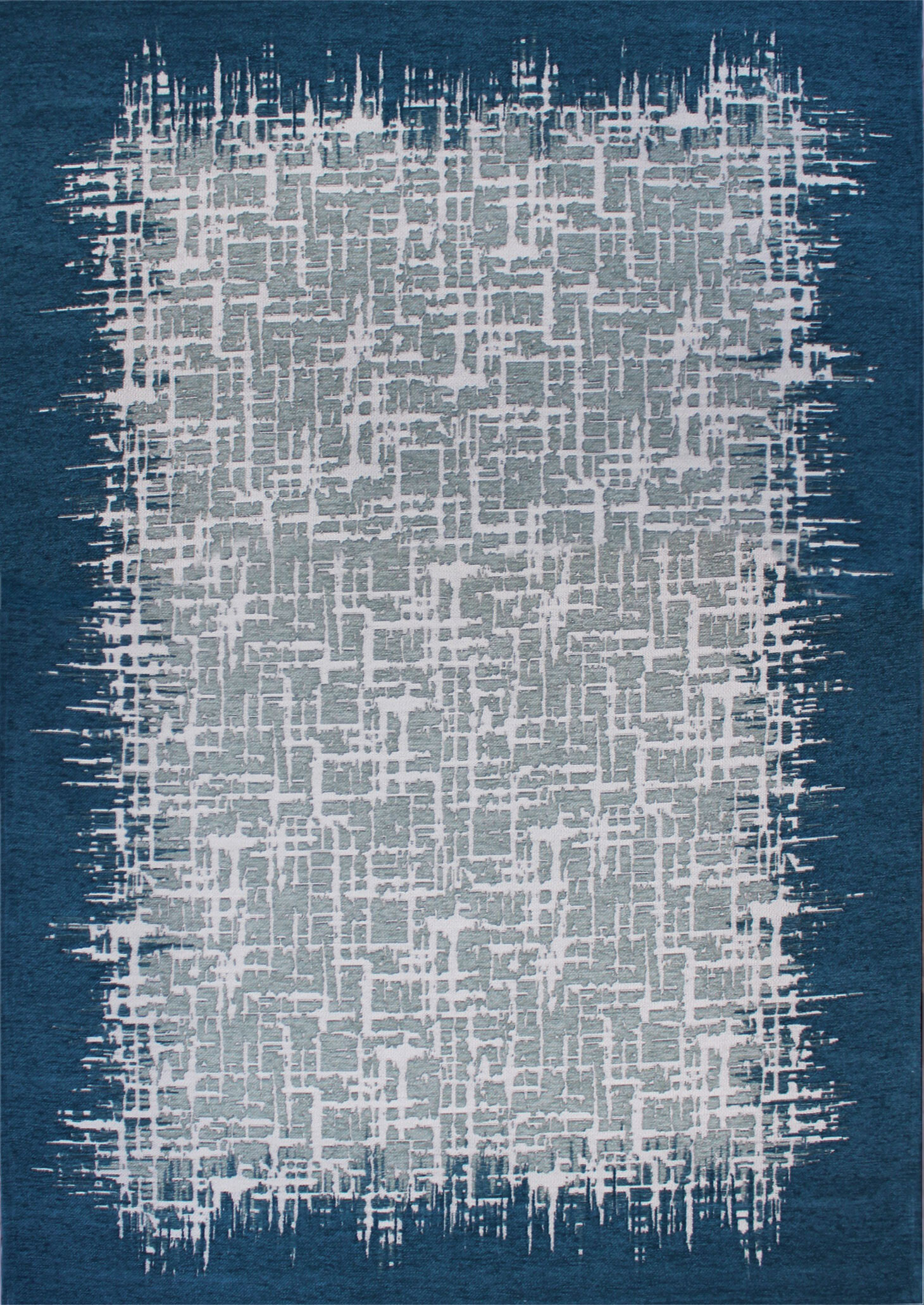 Безворсовий килим Vista 131305-01 blue