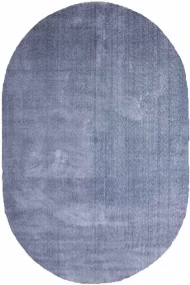 Блакитний килим viva 2236a p.a.blue овал