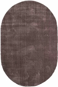 Коричневий килим viva 2236a p.carmine овал