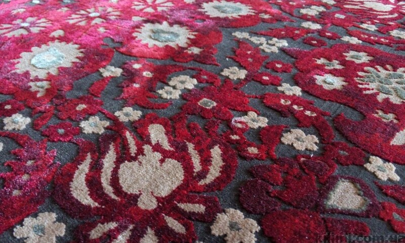 Синтетические ковры Diba - Barin red