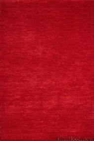 Красный шерстяной ковер prestige lalee 650 red