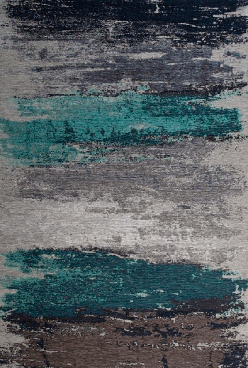 Безворсовий килим Almina 118552 grey-blue