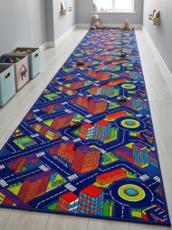 Дорожка Baby 6045 blue-d.blue