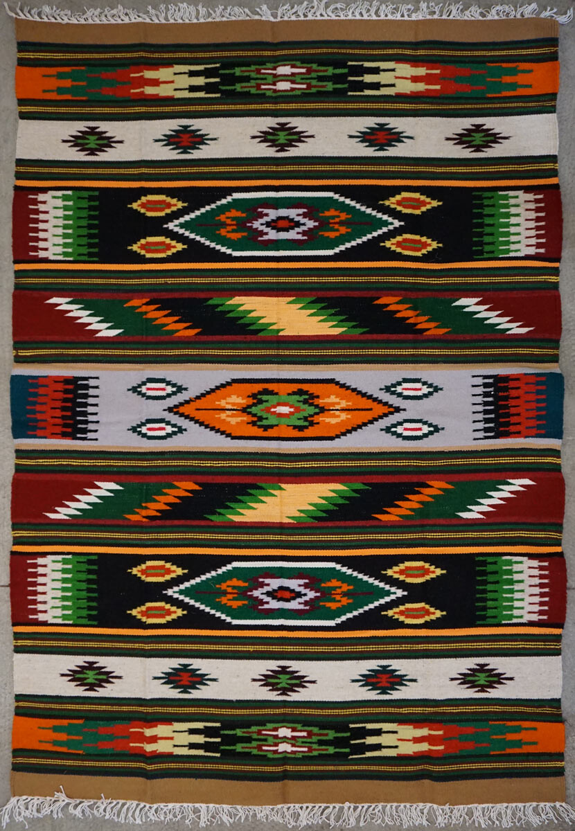 Вовняний килим Carpathian carpet 098-15
