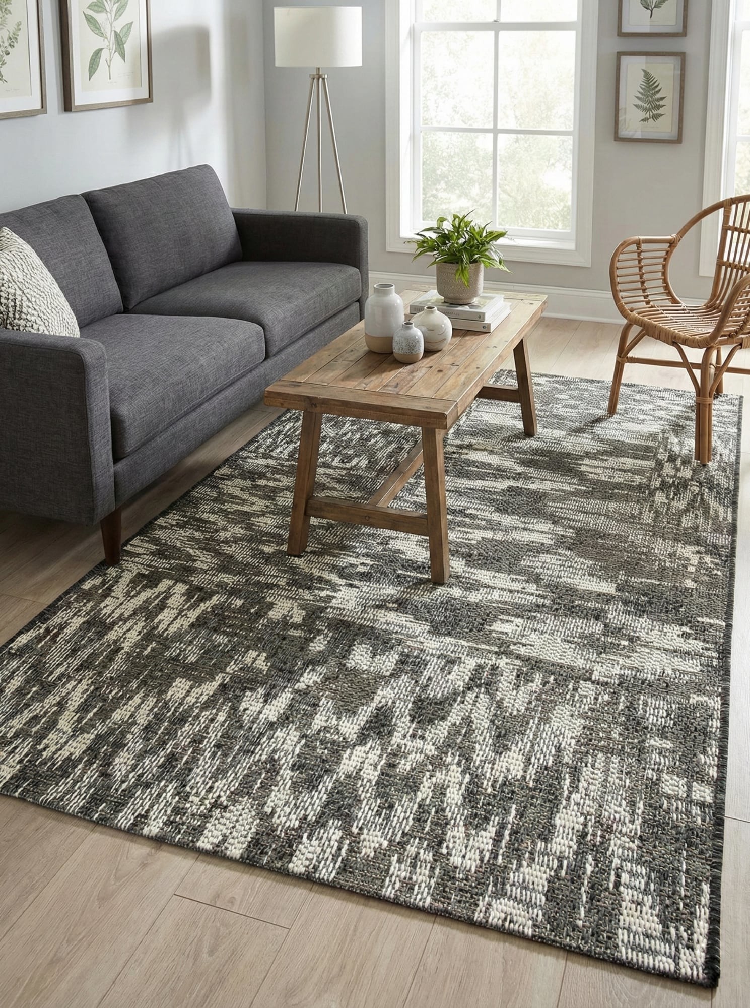 Безворсовий килим Clyde 1803-x