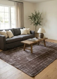 Вовняний килим ручної роботи Килим ручної роботи Colored Vintage 12 brown