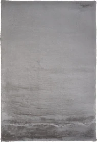 Сірий килим з високим ворсом estera cotton n-silver
