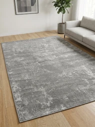 Синтетические ковры Ezel d1236 d-gray