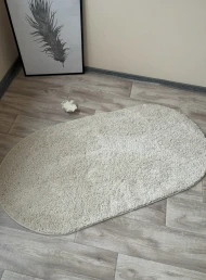 Shaggy Roco beige овал