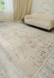 Синтетические ковры Gemma GN40D white-light beige