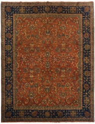 Ковры ручной работы Samarkand Classic rust-dblue