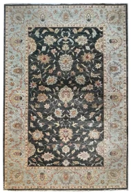 Килими ручної роботи Ziegler 0181 black-sage blue