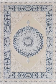 Акриловий килим Hermes HE32M cream-blue