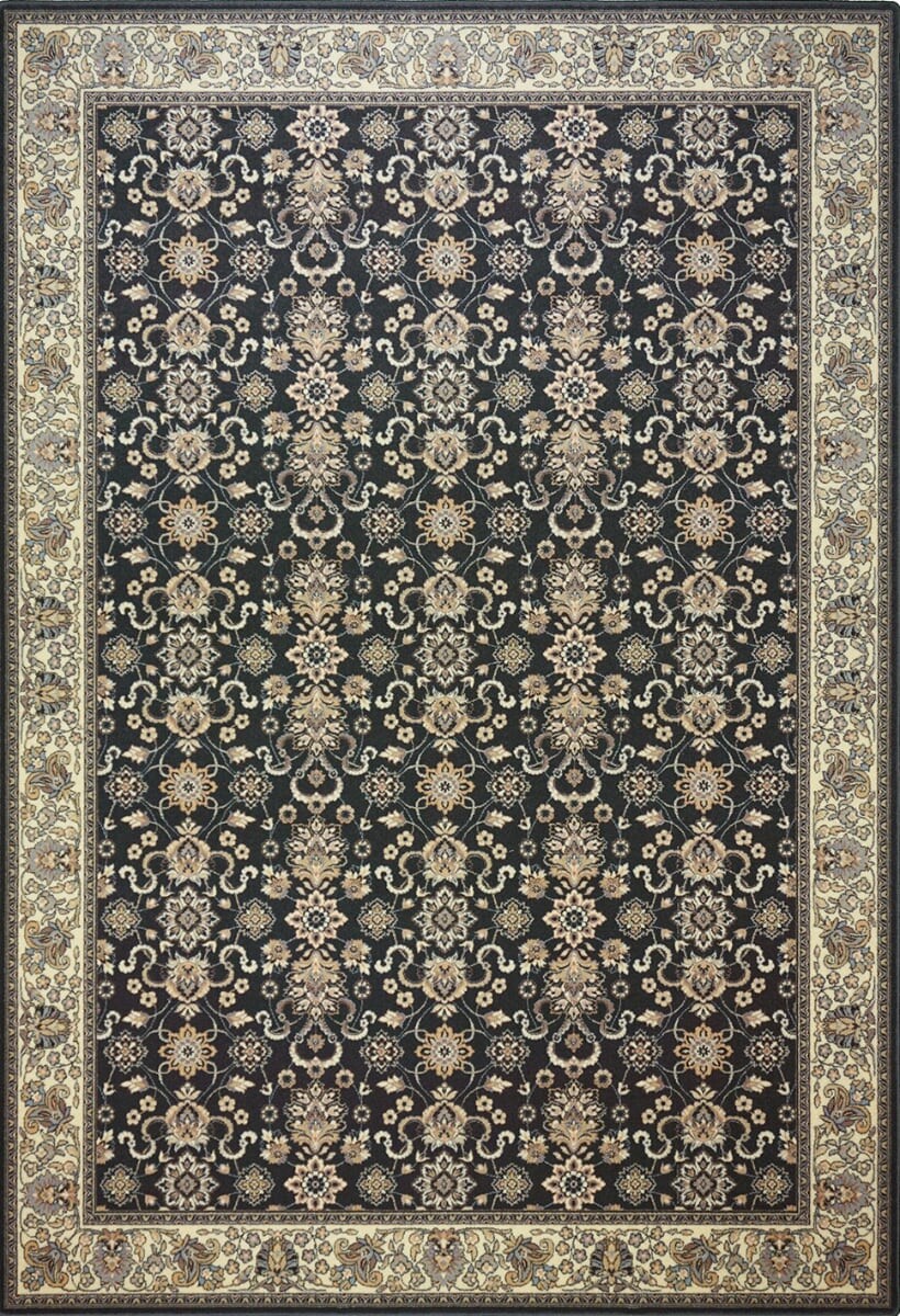 Шерстяной ковер Isfahan Kantabria anthracite