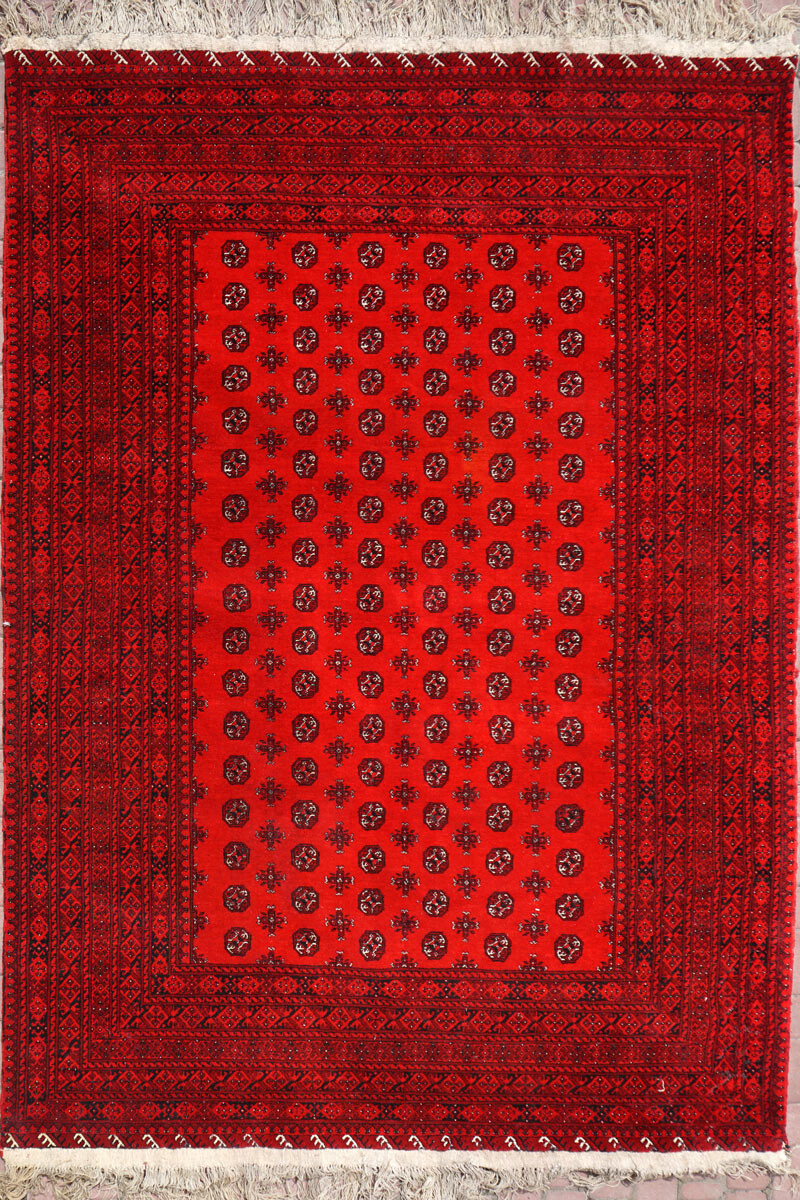 Вовняний килим ручної роботи Bukhara carpet 1.91x3.05