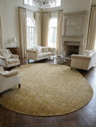 Килим ручної роботи Jaipur 14 ws gold овал