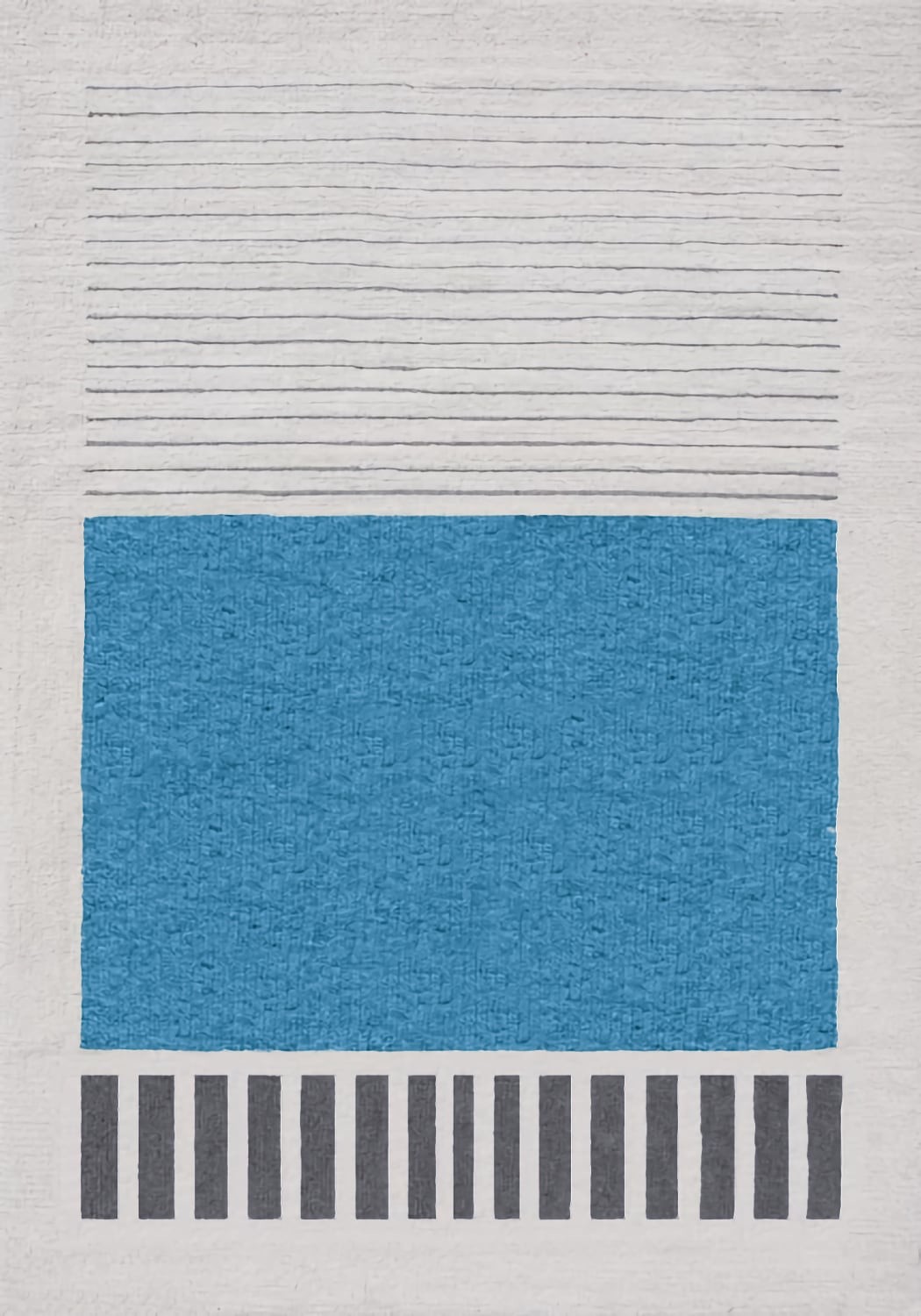 Безворсовий килим Jordan 111-l-blue