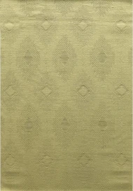 Зеленый шерстяной ковер lana md 7666-70300