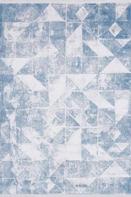 Акриловий килим Lootus LO04B blue-white