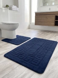 Килими для ванної Maximus Ethnic dark blue комплект