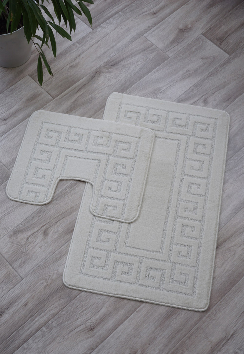 Килими для ванної Maximus Ethnic White комплект