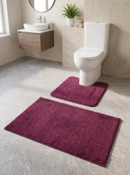 Килими для ванної Maximus Unimax aubergine комплект