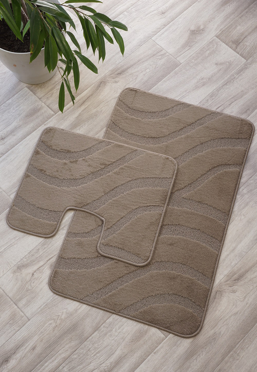 Килими для ванної Maximus Symphony Beige комплект