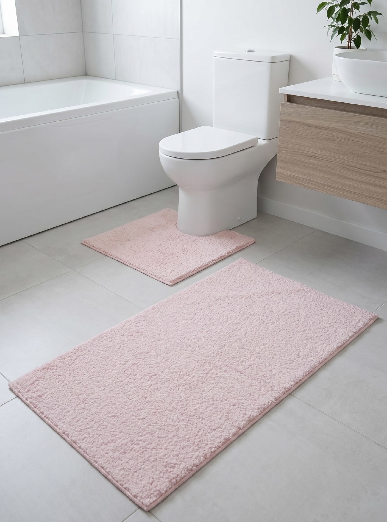 Килими для ванної Maximus Unimax Pink комплект