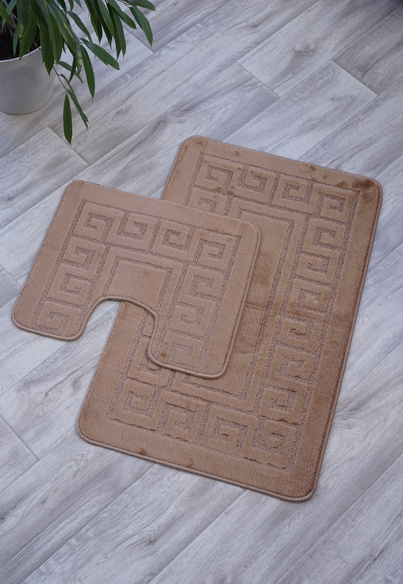 Килими для ванної Maximus Ethnic Beige комплект