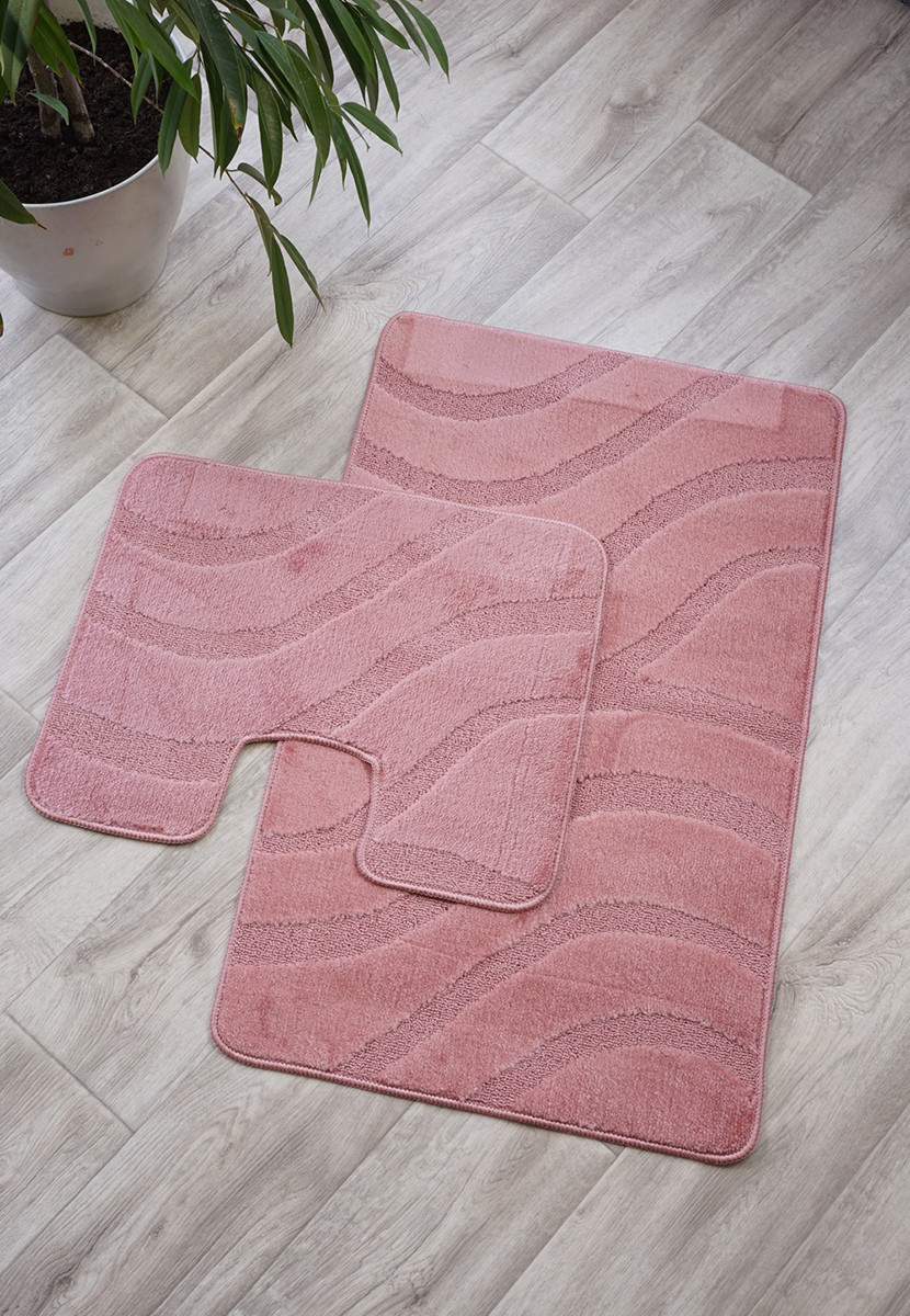 Килими для ванної Maximus Symphony Dusty Rose комплект