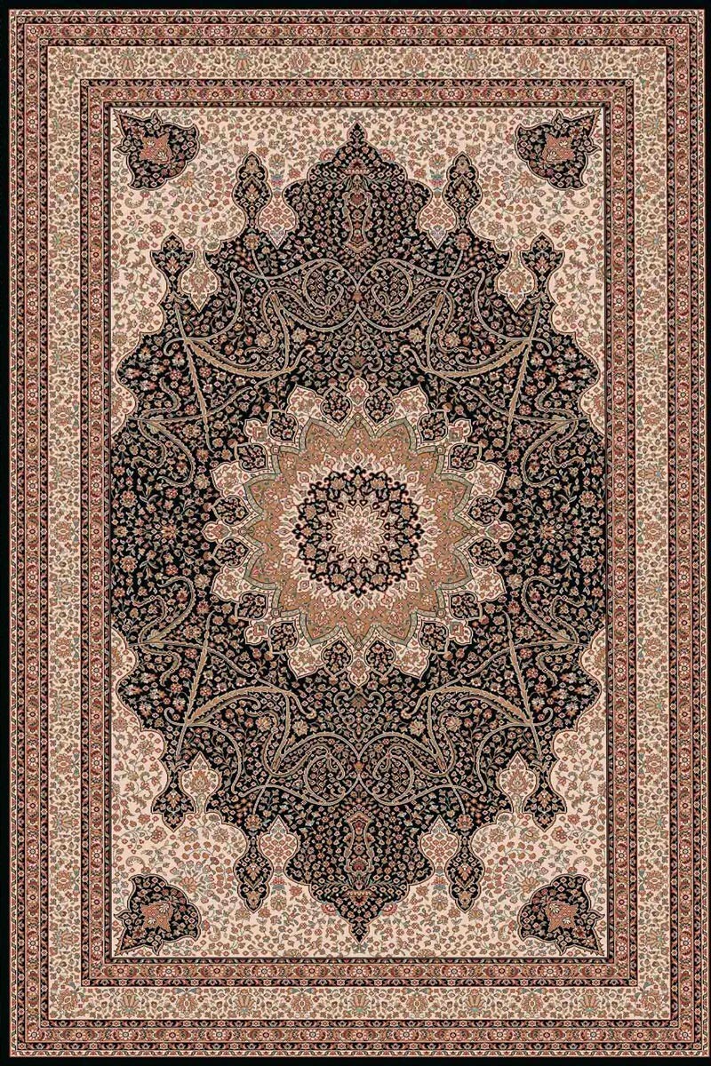 Вовняний килим Nain 1285-701 zwart