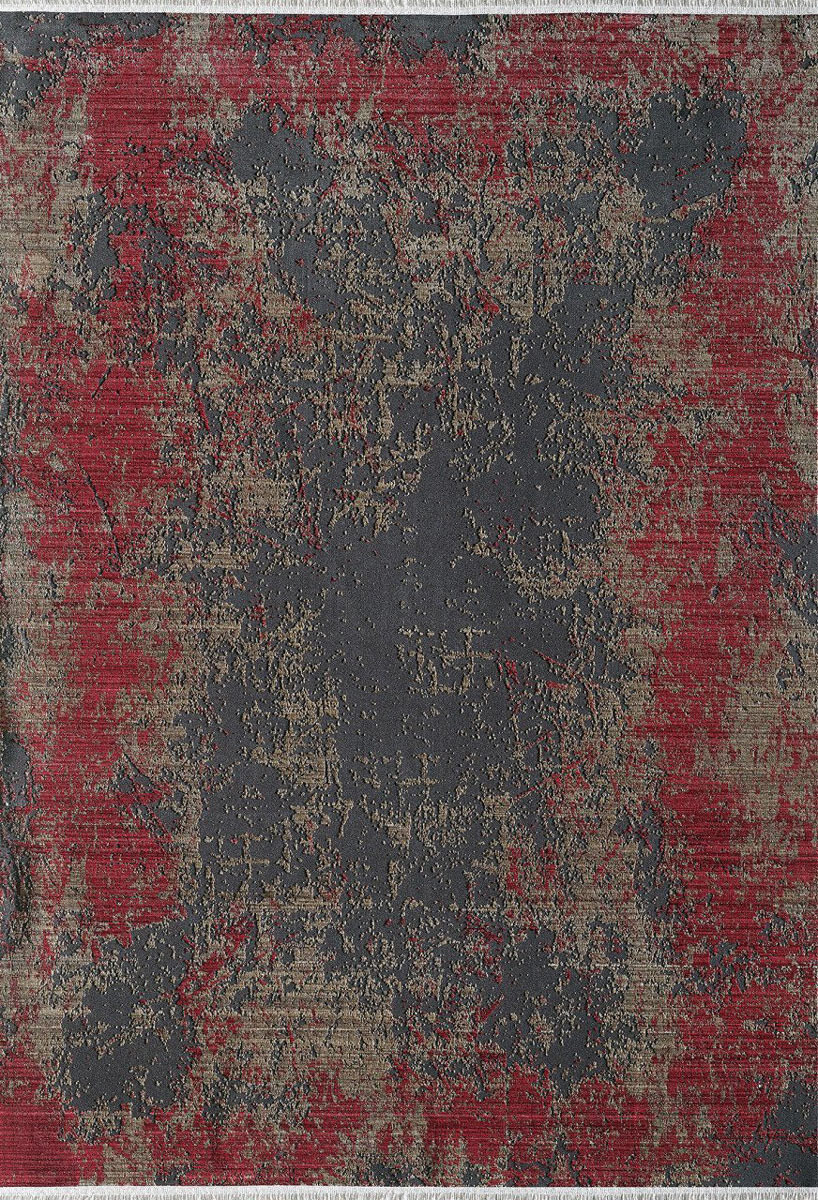 Акриловий килим Orient RO07C red-grey