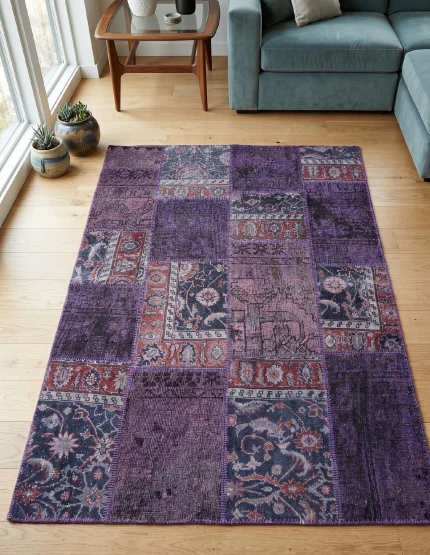 Килим Patchwork d85 black