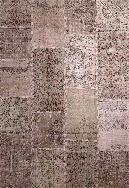 Килим Patchwork d8 pink